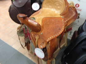 Selle Western cuir 16' - Padd sellerie Clermont-Ferrand
