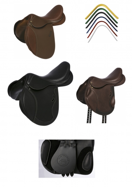 Selle Eric Thomas FiTTER avec arcades interchangeables - Padd sellerie Clermont-Ferrand